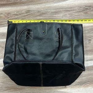 Barrington black tote bag